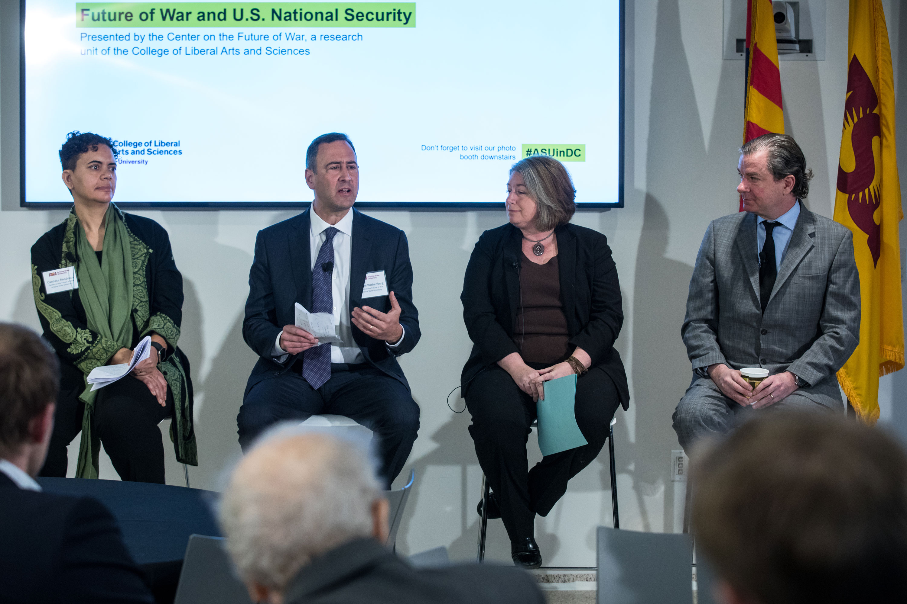 Presentation of future of war and national security